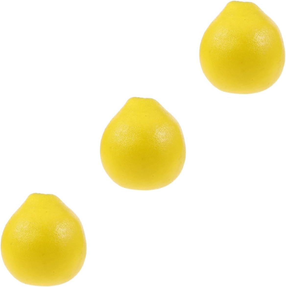 Uonlytech 3pcs Realistic Fake Grapefruit Model Foam Fruit Decoration for Photography Exhibitions and Home Decor Soft and Safe Simulation Fruit Decor for Shops and Offices