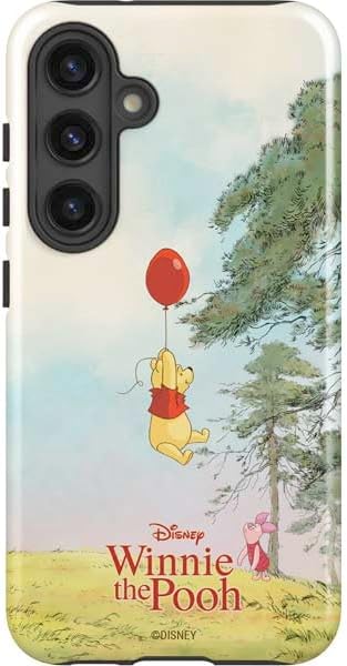 Skinit Impact Phone Case Compatible with Galaxy S24 Plus - Officially Licensed Disney Winnie The Pooh Hundred Acre Wood Design