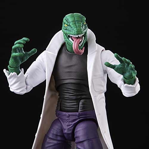 Boneco Marvel Legends Series Spider-Man, Figura 15 cm Marvel’s Lagarto - F3461 - Hasbro