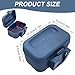 Heidouse Worm Box, Plastic Fishing Live Bait Box, Breathable Holes Bait Bucket with Leakproof Lid, Clip on Worm Container for Belt, Tackle Boxes