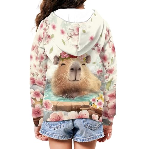 Girls Hoodies Sweatshirts 6-16Y Thin Long Sleeve Zip Up Sweatshirts2