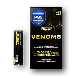 Fantom Drives VENOM8 4TB M.2 SSD &#...