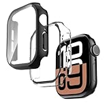 AOKUMA [2-Stück Bildschirmschutz mit Hard Hülle Kompatibel mit Apple Watch Series 11 GPS 42mm, Kratzfest PC Rundum Schutzhülle Ultradünnes Schutz Case mit Tasten für iWatch, Transparent