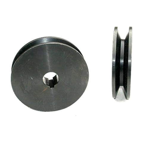 Pro-Lift-Werkzeuge Keilriemenscheibe: SPB 200 x 28 einrillig Riemenscheibe 28mm Bohrung Elromotor Welle 200mm Wirkdurchmesser Cover