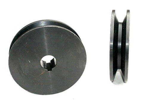 Pro-Lift-Werkzeuge Keilriemenscheibe: SPB 100 x 22 einrillig Riemenscheibe 22mm Bohrung Elektromotor Welle 100mm Wirkdurchmesser Cover
