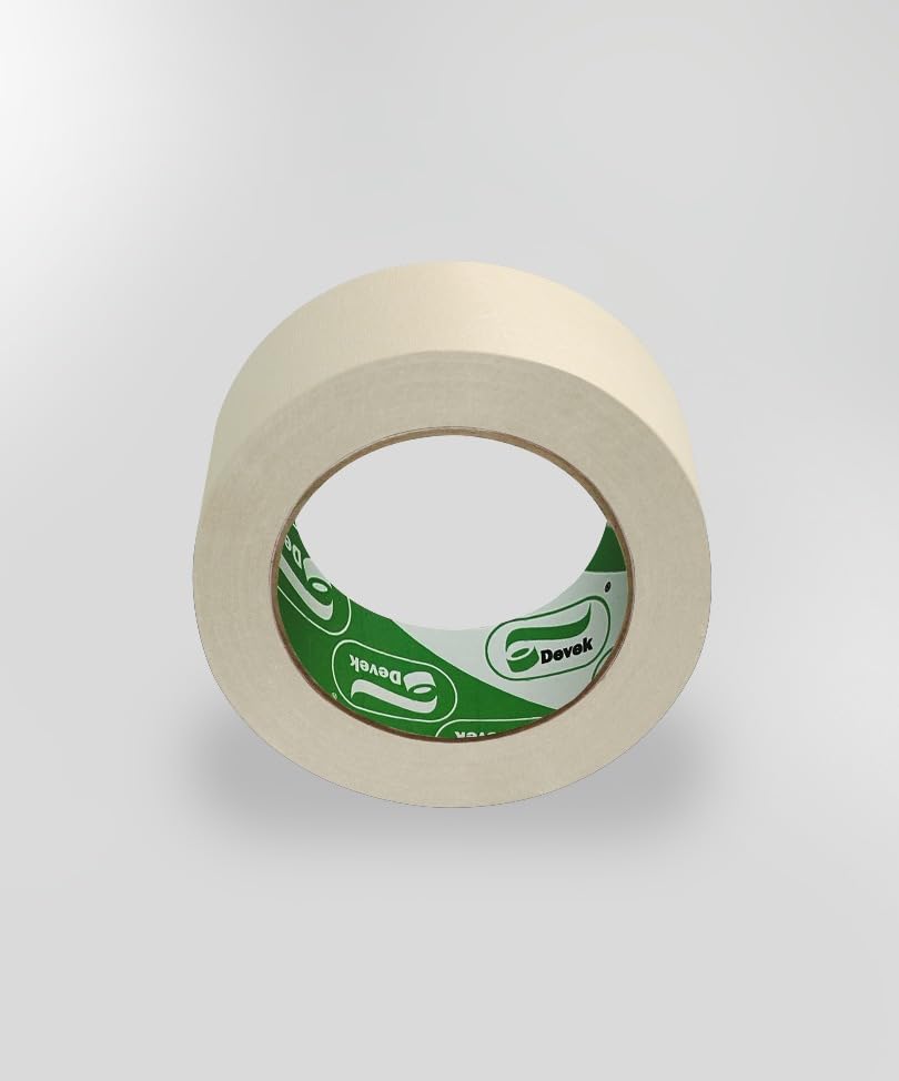 Image of DEVEK Masking Tape, 1.88 inches x 55 Yards, Set of 6, for Painting, Crafting, DIY Projects, Clean Lines, Easy Removal, No Residue