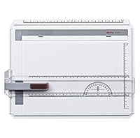 rOtring Profil A4 Zeichenplatte | Zeichenbrett mit Lineal und Zirkel-Zeichenskala