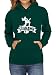 Produktbild I'm a Seahawk American Football The Hawks Seattle Premium Hoodie Frauen Kapuzenpullover, Größe:XL, Farbe:Dunkelgrün