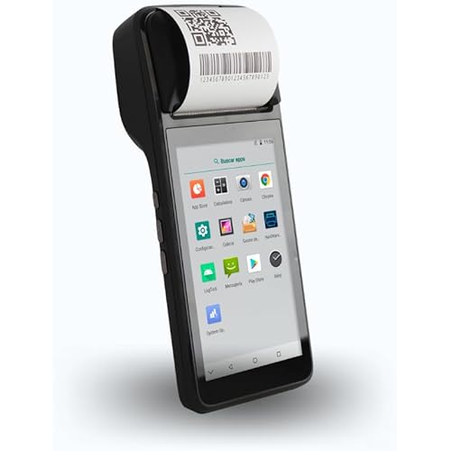 POS Android 13 PDA Receipt Printer 58mm High Speed Thermal Printer 5.5’ Touch Screen. Handheld Point of Sale Tablet. Scan 1D/2D/QR barcodes. Support 4G. 2GB Ram+32GB ROM