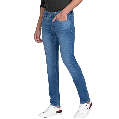 Image of Spykar Men's Rover Regular Fit Mid Rise Casual Jeans