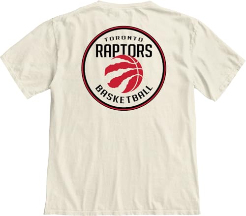 Image of Blue 84 NBA Unisex-Adult NBA Officially Licensed T-Shirt Ringspun Front /Back Ivory