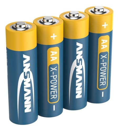 Ansmann 5015663 X-Power Alkaline Battery AA, Pack of 4