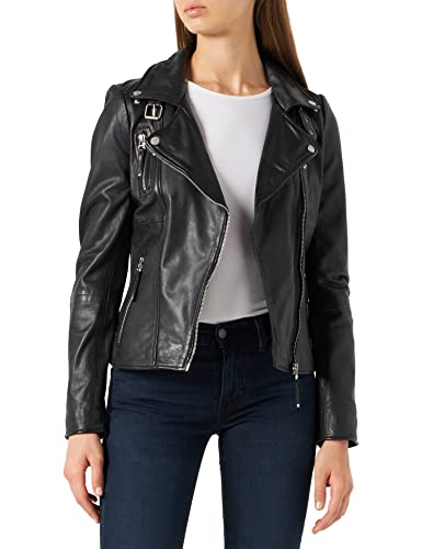 Freaky Nation Damen Biker Princess Jacke, per Pack Schwarz (Shadow 9015),...