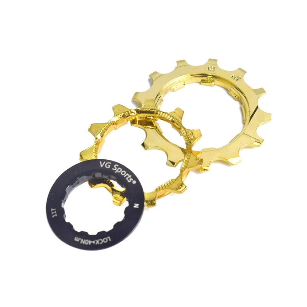 Ruota Libera Ruota libera for mountain bike 8/9/10/11 velocità Volano for bici da corsa in oro for mountain bike Volano for cassetta leggero resistente all'usura Cassette Pignoni E Ruote Libere(11S-28