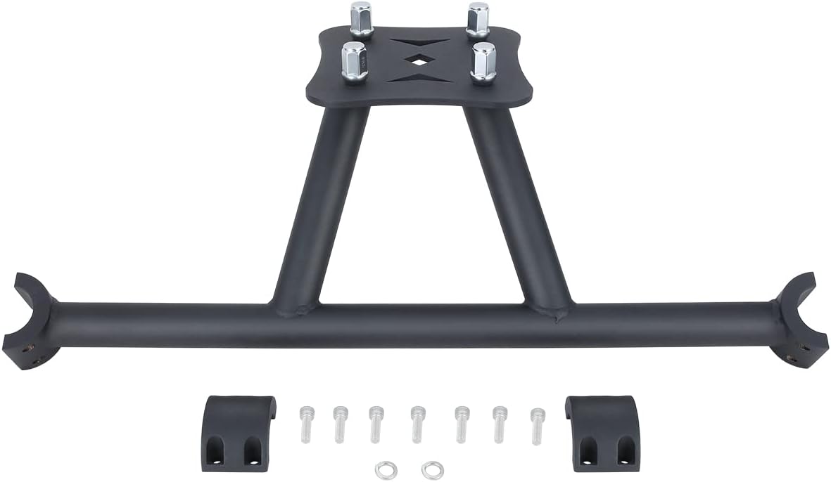 DNA MOTORING Steel Rear Roll Cage Spare Tire Carrier Mount Rack Compatible with 14-19 RZR XP 1000/RZR XP 4 1000, ZTL-Y-0272