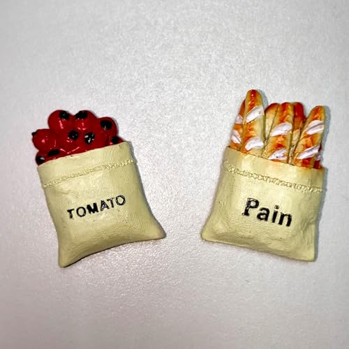 Set de 5 Imanes Decorativos 3D para Refrigerador miniatura 6