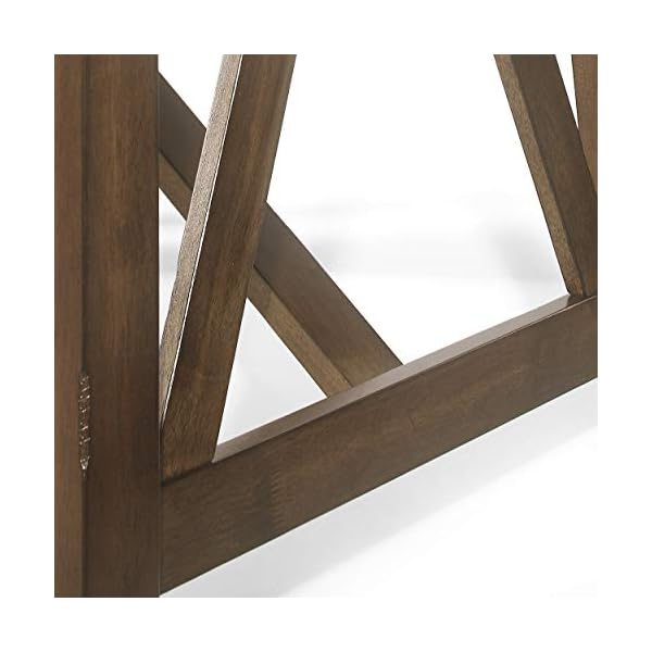 Christopher knight home fairgreens dining table antique brown 355d x 71w x 295h in  urban country home decor