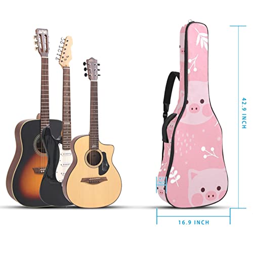 Hondank Housse de transport étanche pour guitare avec bandoulière réglable Motif cochon rose, Multicolor 01, 42.9×16.9×4… - Les Beatles, Paul McCartney, John Lennon, RIngo Starr, George Harrison Hondank Housse de transport étanche pour guitare avec bandoulière réglable Motif cochon rose, Multicolor 01, 42.9x16.9x4… – Image 6