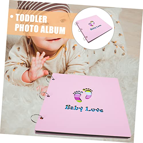 SEWACC 2 Peças Álbum De Bebê Álbum De Crescimento De Bebê DIY Álbum De Fotos De Família Novo Álbum D