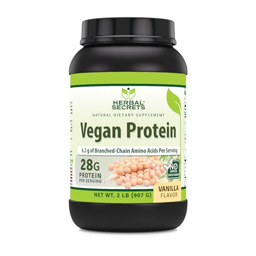 Herbal Secrets Vegan Protein | 28 Grams Protein | 23 Servings | 6...