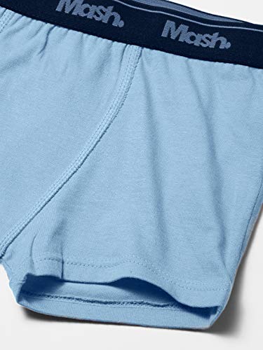 Mash Boxer Liso Infantil, Meninos, Azul, GG