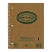 Roaring Spring Recycled Paper Wirebound Notebook, One Subject, 11" x 8.5", 80 sheets, College Ruled, Grey Covers