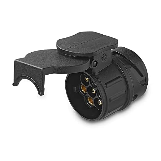 kort kontaktadapter från 13- till 7-stifts (12V)