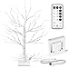 Produktbild KESSER® Lichterbaum Birkenbaum 60cm LED Mit Fernbedienung Timer 8 Modi Lichterzweige für Innen Warmweiß LEDs Bäumchen Birken Weihnachtsdeko für Weihnachten Zuhause Party Geburtstag Innendekoration