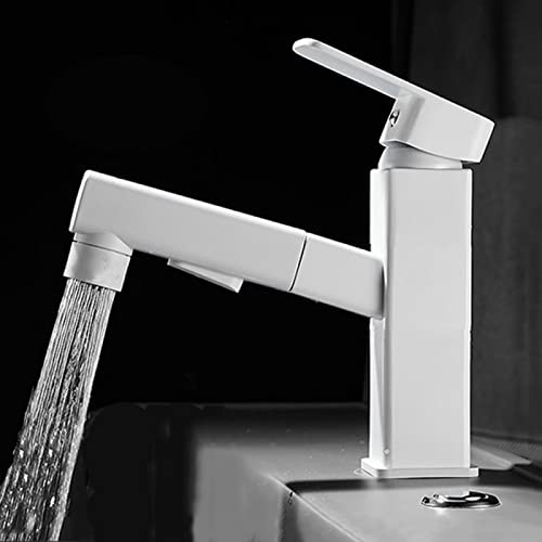 Mitigeur de salle de bain extractible idéal pour laver les cheveux au lavabo