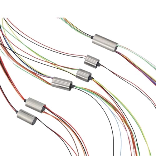 Joint rotatif conducteur 6mm pour la rotation à 360 degrés de drone RC
