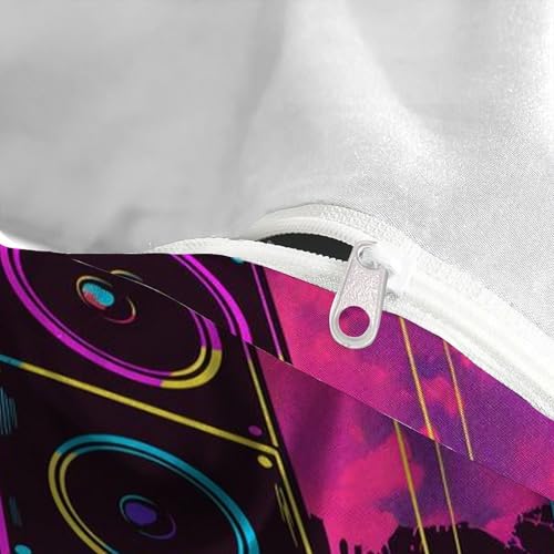 Linge de lit microfibre grue couronnée facile à laver et sans pli