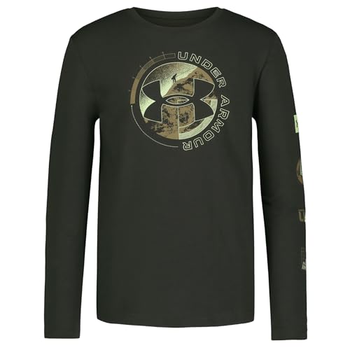 Image of Under Armour Boys' Long Sleeve Graphic T-Shirt, Lightweight & Breathable, Outdoor Collection