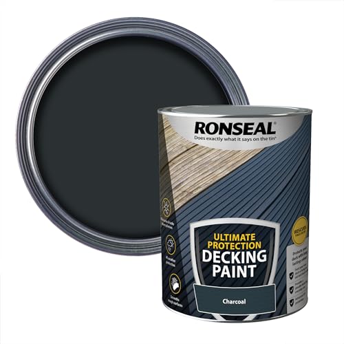 RONSEAL ULTIMATE DECKING PAINT CHARCOAL 5L