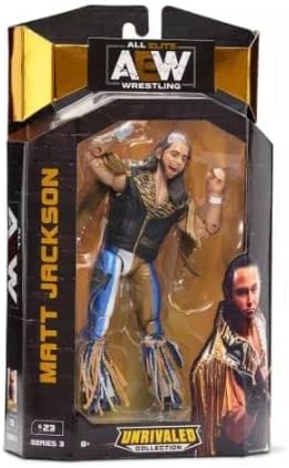 AEW Unmatched Unrivaled Luminaries Collection Wrestling Action Figure (Choose Wrestler) (Matt Jackson (Series 3))