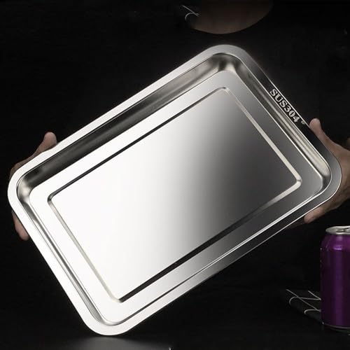 Plaque de cuisson plat inox sain pour rôtir et cuisiner - 3