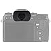 JJC EF-XTL Soft Silicone Eye cup Eyepiece for Fuji XT1 XT2 XT3 XT4 GFX-50S GFX100 X-H1, XT4 Eyecup, XT3 Eyecup, GFX 100, EC-XT L, Compatible with Fujfilm X-T1 X-T2 X-T3 X-T4 GFX-50S GFX100 X-H1