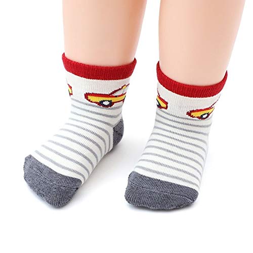 12 Pares/Conjunto niños Calcetines bebé niña Antideslizante niño elástico Tejido algodón yc0209 (Color : TWS0636GIRL, Kid Size : M (1 to 3 Years))