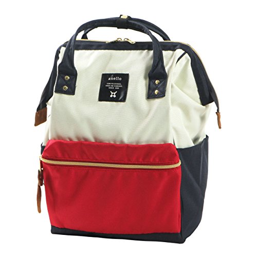 anello(アネロ) Men's Regular Size Metal Backpack, Tricolor
