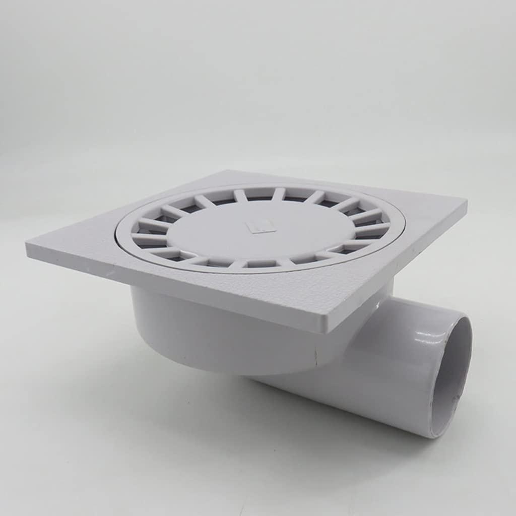 Drenaje de pared PVC 75mm para duchas italianas con diseño de gran flujo lateral