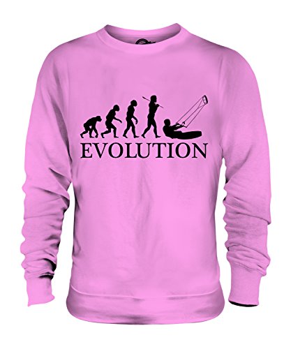 Sweat Kitesurf Évolution motif imprimé graphique pour homme femme
