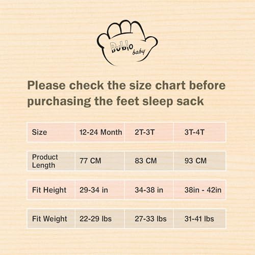 Image of Toddler Sleep Sack with Feet, 2-3T, 1-Pack