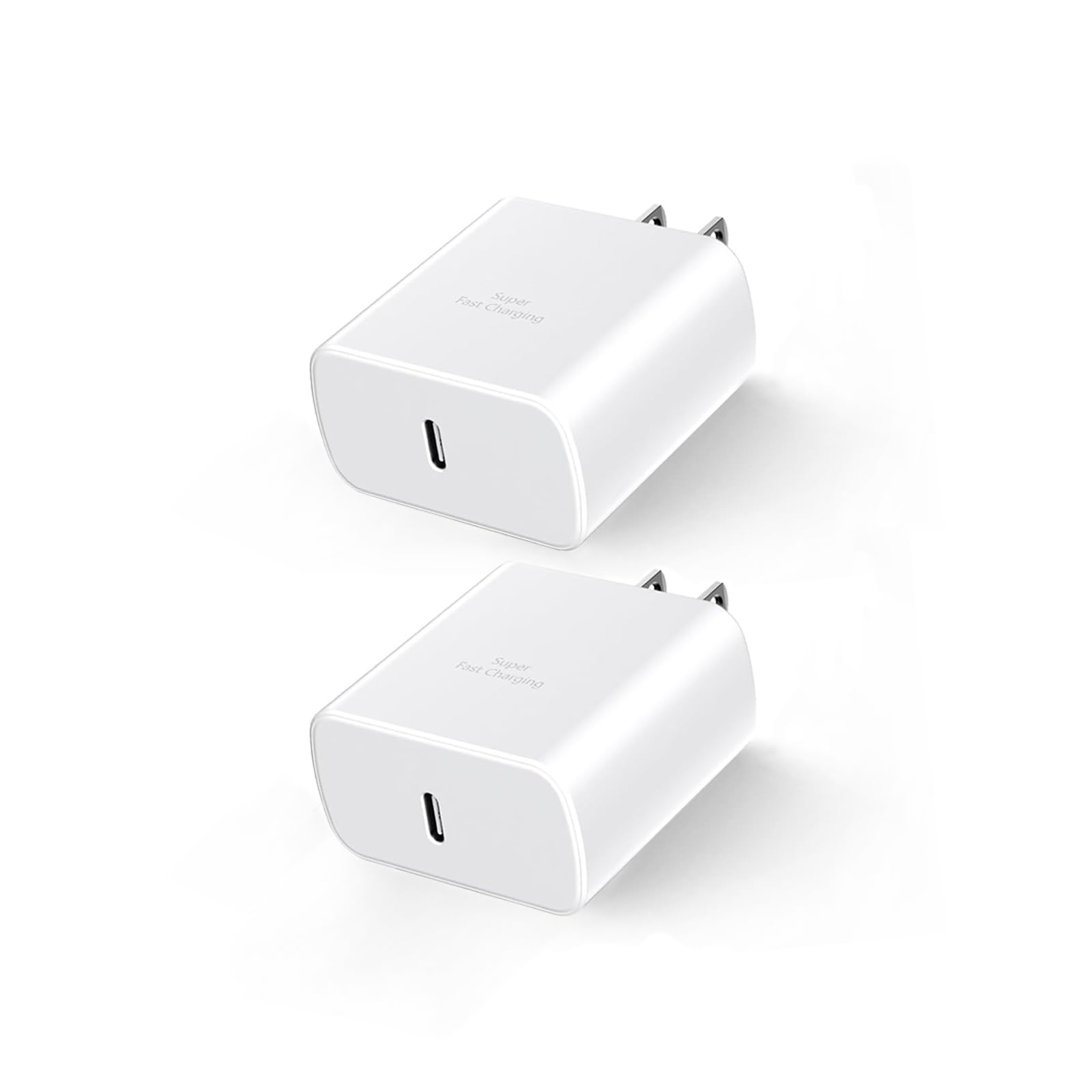 45W Samsung Super Fast Charger,2Pack 45W USB C Charger Android Phone Type C Fast Charging Block for Samsung Galaxy S25 Ultra/S25+/S25/S24 Ultra/S24+/S24/S23/S22/S21/Z Fold7/Z Flip7,Tab S10/S9Ultra
