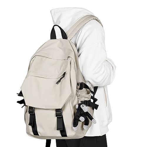 Casual Daypack Large Khaki Laptop Backpack Water-Resistant