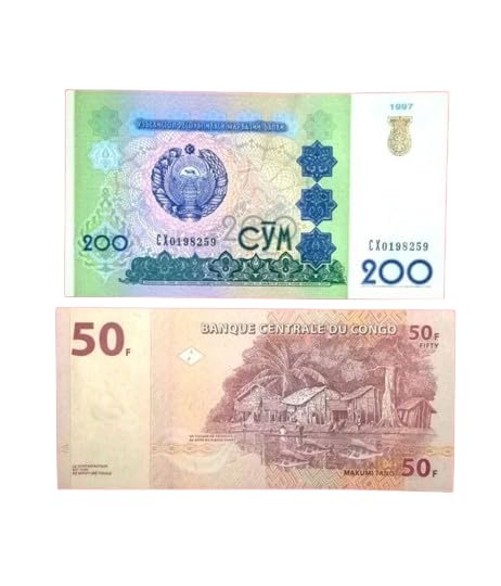 2 DIFFERENT FOR EIGN NT,200 CYM & 50