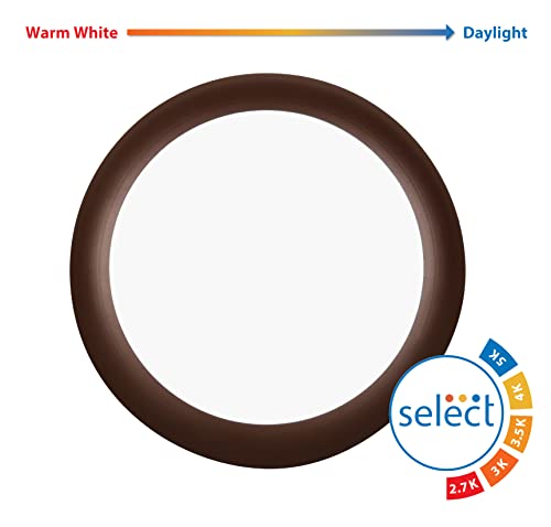 Image of NICOR Lighting RSD561120SOB RSDS56 Disk Light, Oil-Rubbed Bronze