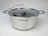 Original Tupperware TUPPERWARE Chef-Serie Gourmet-Line Kasserolle 5,9 L inkl. Metalldeckel Topf