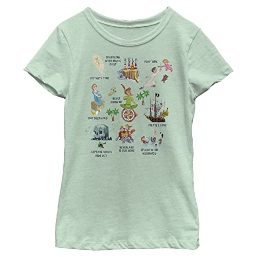 T-shirt Disney fille mignon en coton rose pour enfant