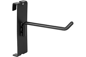 Polmart Black Gridwall Hooks: Durable and Versatile Display Solutions