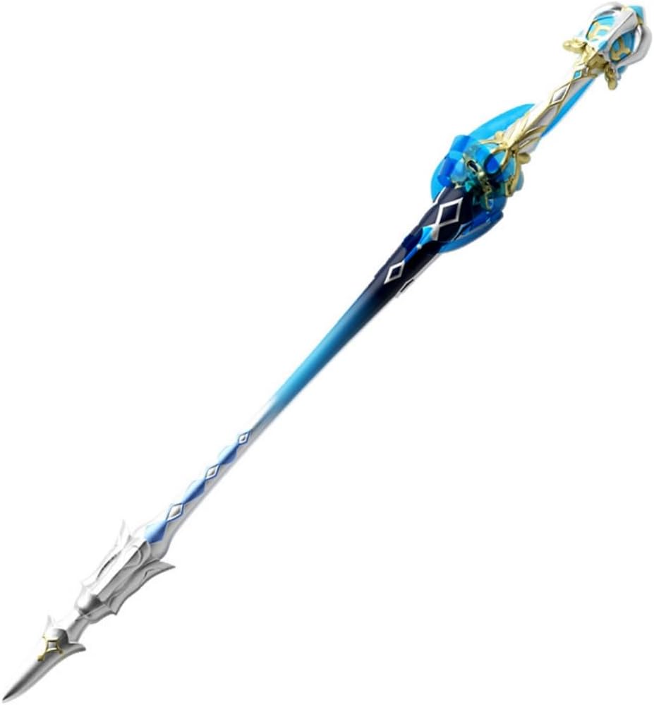 damdos Halloween Prop 40" Cosplay Sword for F-furina Cosplay Props,F-furina Splendor of Tranquil Waters Blade Staff Model Weapon Cosplay Prop