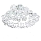Lot de 33 emporte-pièces pour décoration de gâteaux - Pour fondant, pâte d'amande et argile non comestible